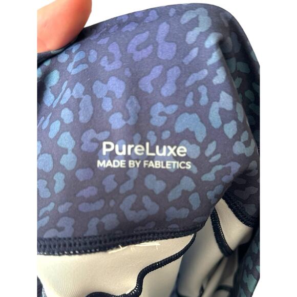 Oasis PureLuxe By Fabletics High-Waisted Athletic Cheetah Legging Size S - Picture 7 of 8